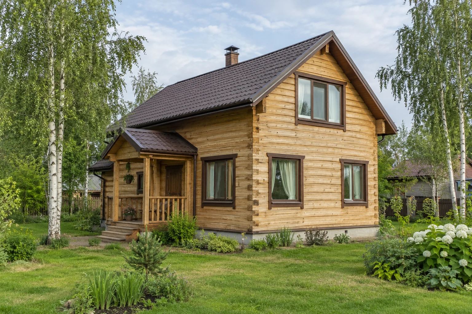 Деревянные и брусовые дома